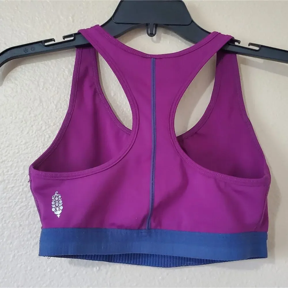 Free People Movement Plum Move Me Racerback Sports Bra